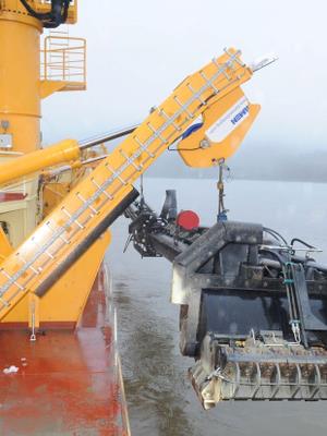 Hydraulic cylinders for dredging equipment
